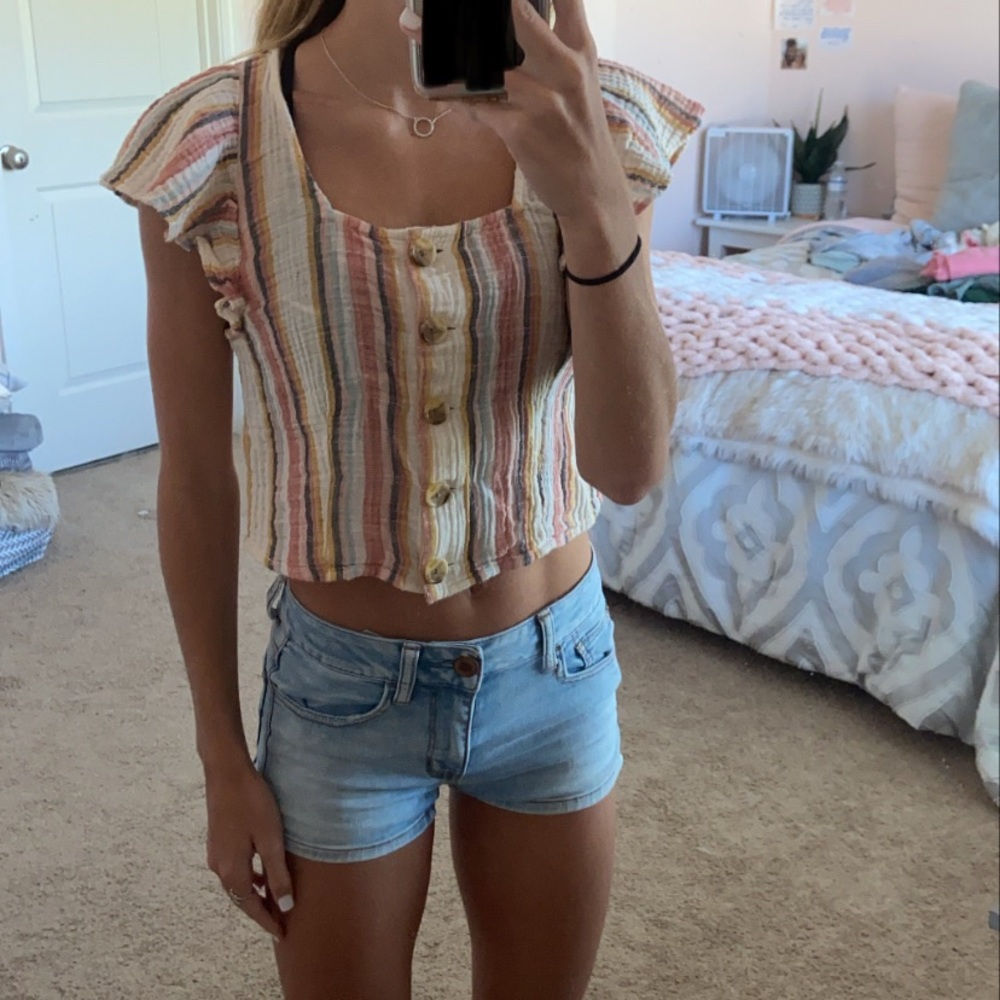american eagle crop top